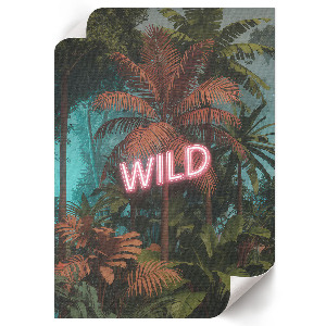 Retro poszter Exotický nápis