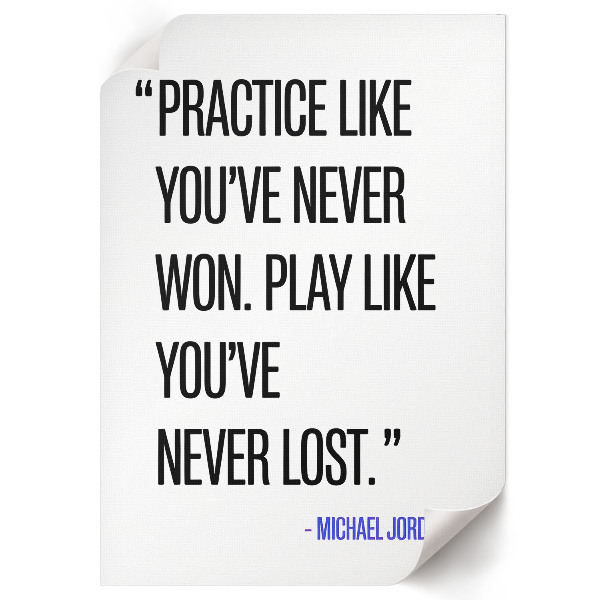 Retro plakát Motivační citát