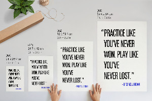 Retro plakát Motivační citát