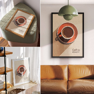 Poszter kép Šálek kávy