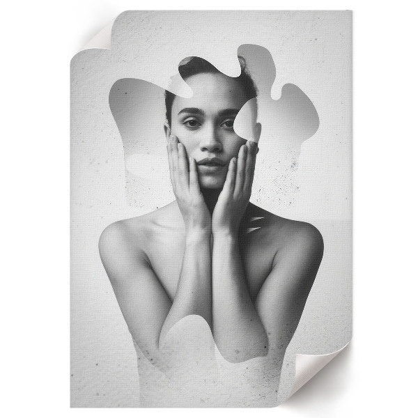 Poszter kép Abstraktní portrét