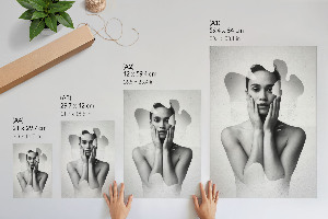 Poszter kép Abstraktní portrét