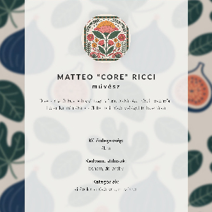 Retro poszter Ovocný vzor