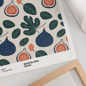 Retro poszter Ovocný vzor