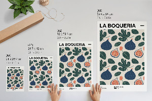 Retro poszter Ovocný vzor