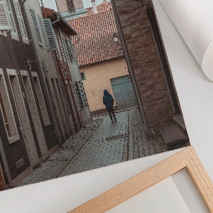 Vintage poszter Městská scéna