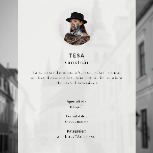 Retro poszter Město a řeka