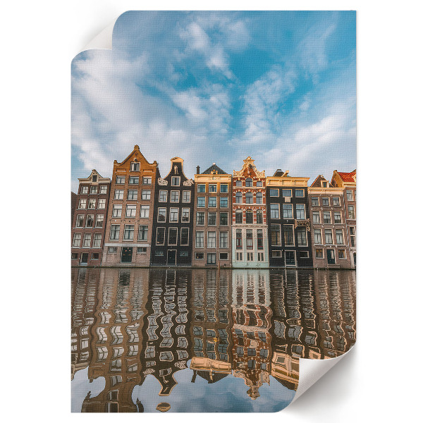 Retro poszter Městská reflexe