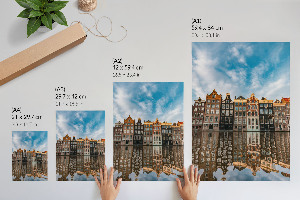 Retro poszter Městská reflexe