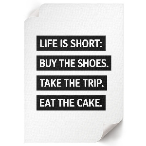 Retro plakát Každodenní motivace