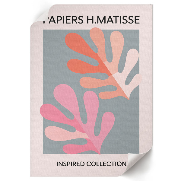 Retro poszter Inspirace H. Mattise