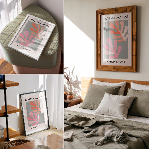 Retro poszter Inspirace H. Mattise