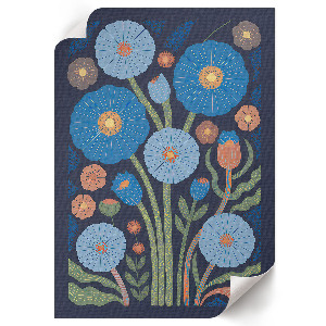 Retro plakát Květinové aranžmá