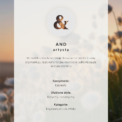 Retro poszter Zimní krajina