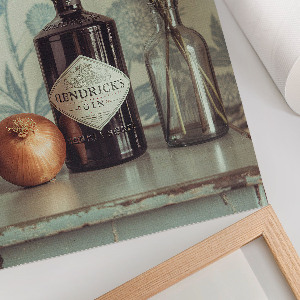 Retro poszter Vintage gin