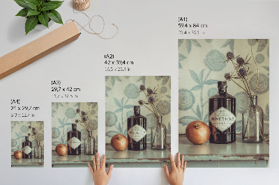 Retro poszter Vintage gin