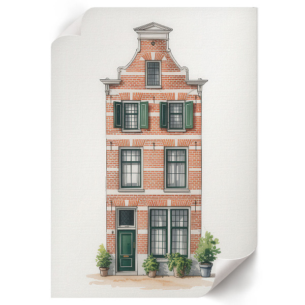 Vintage poszter Městský dům