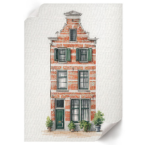 Vintage poszter Městský dům