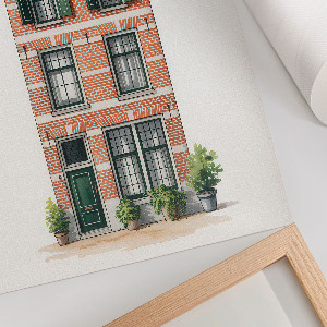 Vintage poszter Městský dům