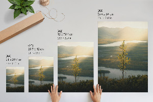 Retro poszter Krajina přírody