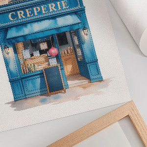 Poszter kép Pouliční kavárna