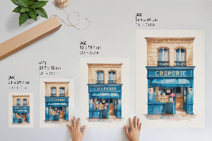 Poszter kép Pouliční kavárna