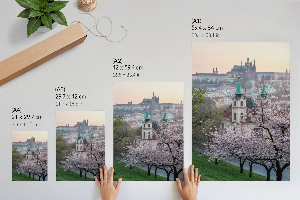 Poszter kép Jarní město