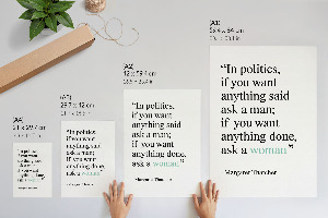 Poszter kép Silný citát