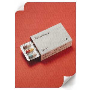 Retro plakát Toleranční kapsle