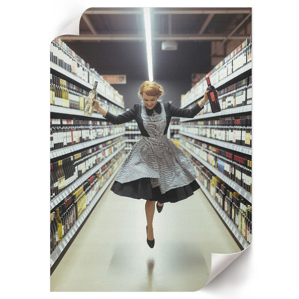 Vintage poszter Retro radost