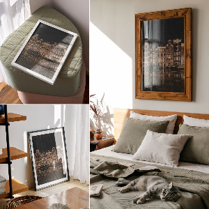 Retro poszter Městský kanál