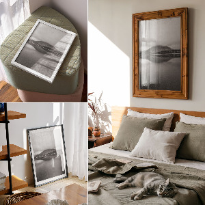 Retro plakát Horské ticho