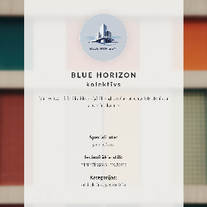 Poszter kép Barevná fasáda