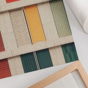 Poszter kép Barevná fasáda