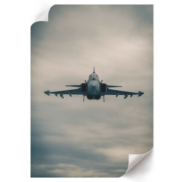 Retro plakát Moderní bojovník