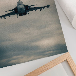 Retro plakát Moderní bojovník