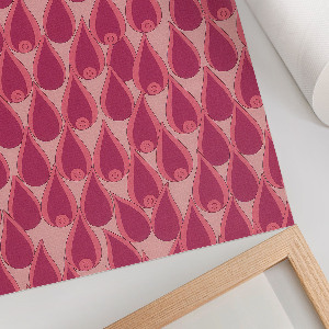 Retro poszter Růžové kapky