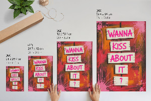 Poszter kép Chceš se kvůli tomu políbit?