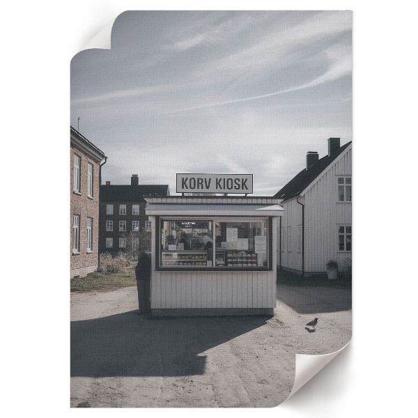 Retro poszter Tichá scéna