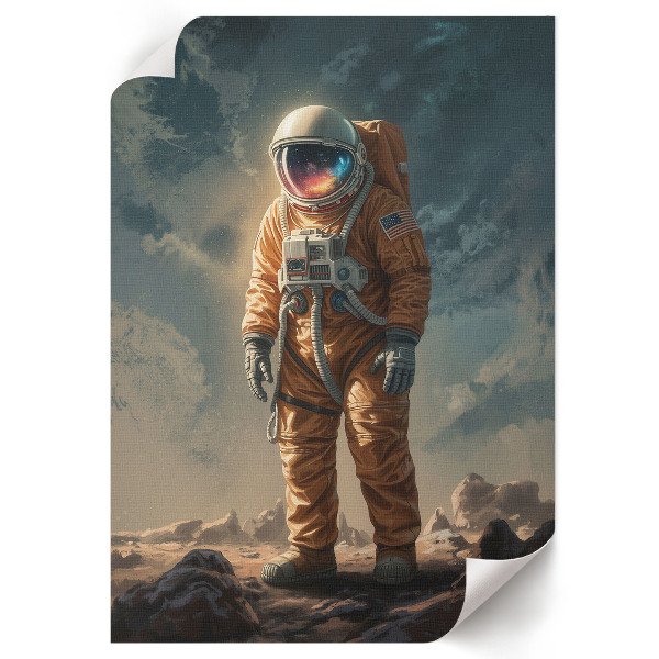 Retro poszter Vesmírná cesta