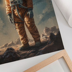 Retro poszter Vesmírná cesta