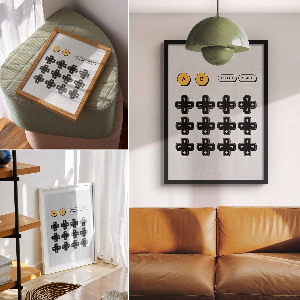 Retro plakát Retro hra