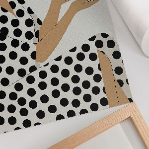 Vintage poszter Stylová žena