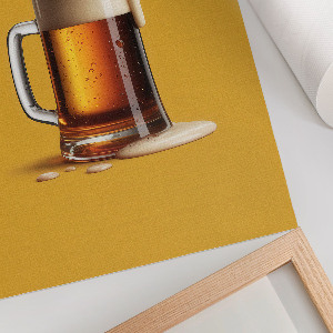 Retro plakát Hrnek piva