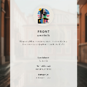 Vintage poszter Londýnský stánek