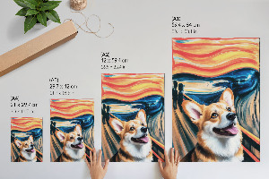 Poszter kép Výkřik a pes