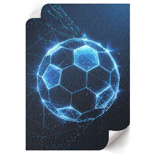 Retro plakát Futuristický míč