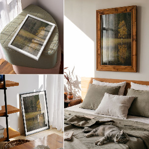 Poszter kép Podzimní krajina