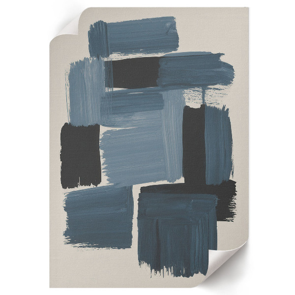 Retro plakát Kontrast štětce