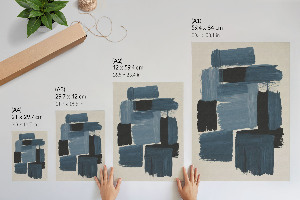 Retro plakát Kontrast štětce